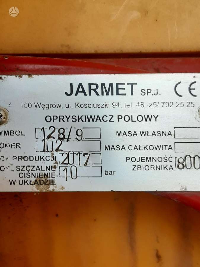 Jar-Met Lenkiškas, sprayers