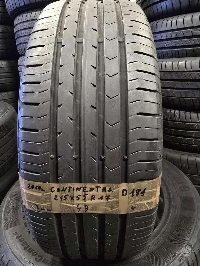 Continental, летние 215/55 R17
