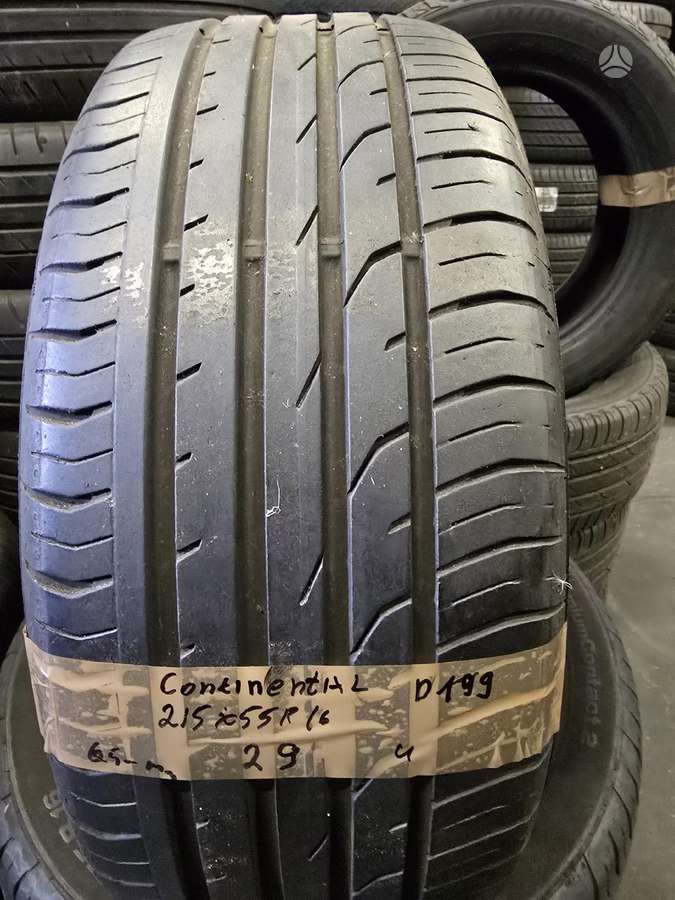 Continental, summer 215/55 R16