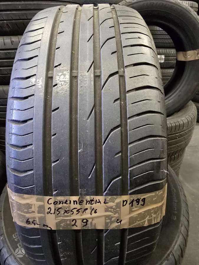 Continental, vasarinės 215/55 R16