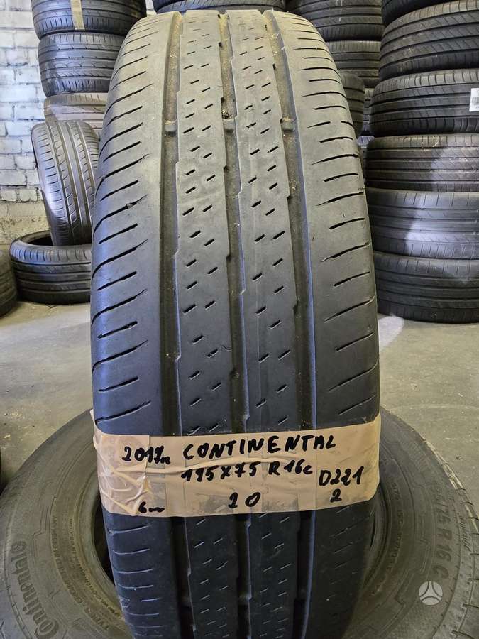 Continental, летние 195/75 R16