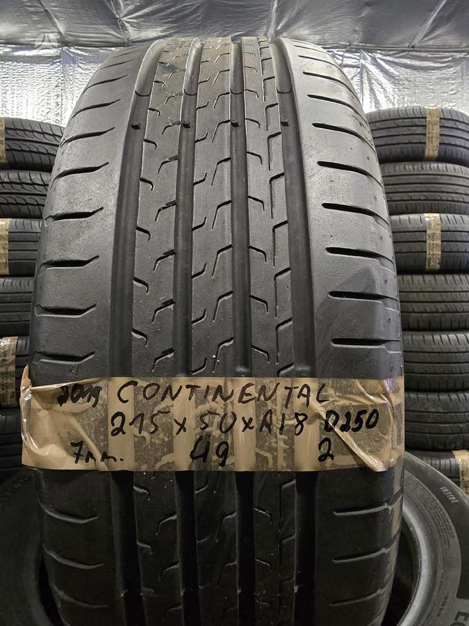 Continental, summer 215/50 R18