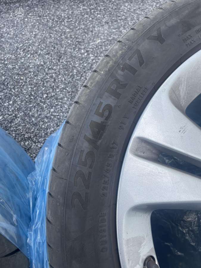 Continental, vasaras 225/45 R17