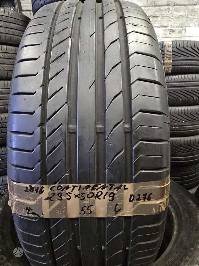 Continental, summer 235/50 R19