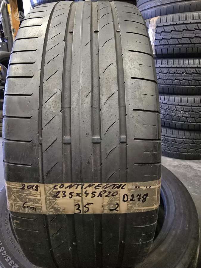 Continental, летние 235/45 R20
