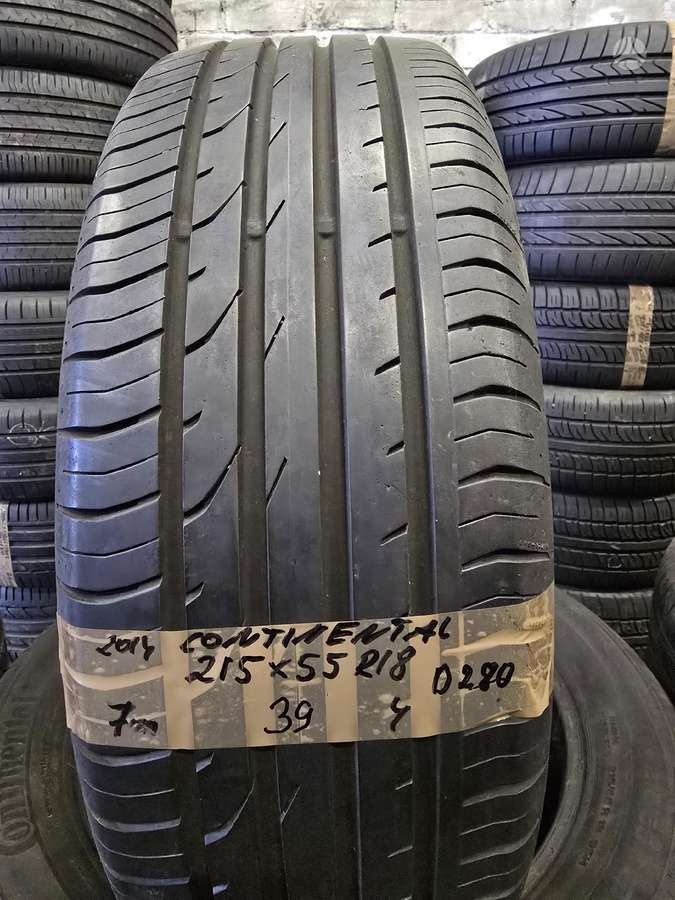 Continental, summer 215/55 R18