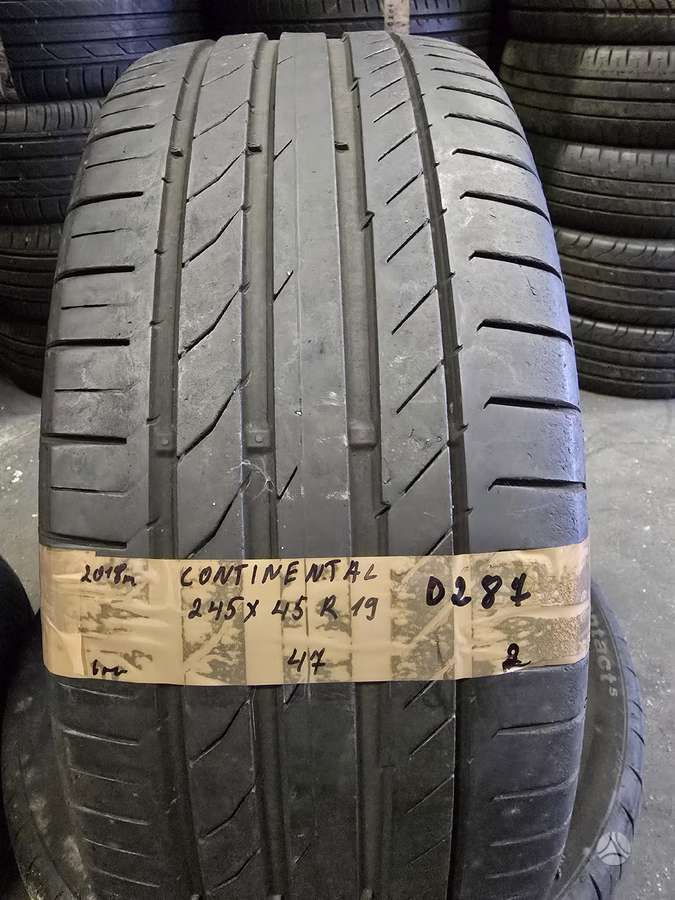 Continental, summer 245/45 R19