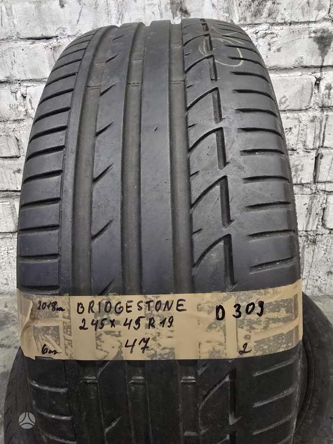Bridgestone, летние 245/45 R19
