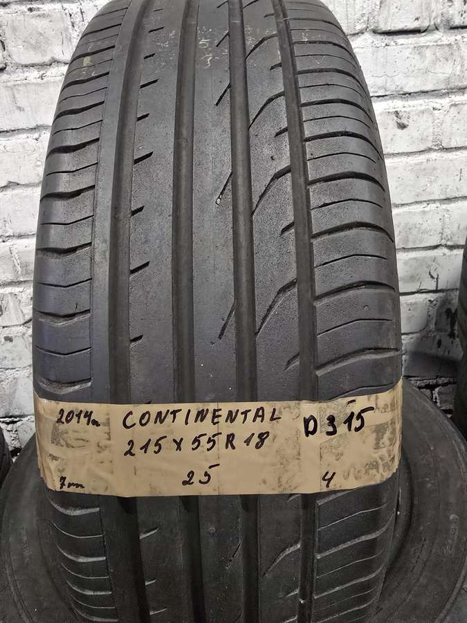 Continental, summer 215/55 R18