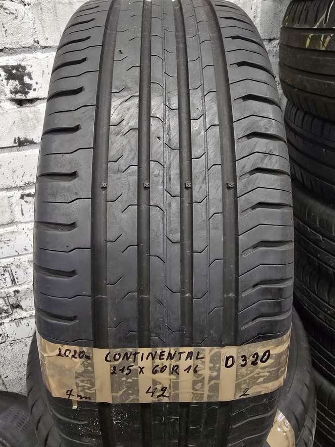 Continental, летние 215/60 R16