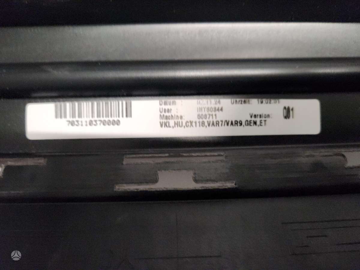 Mercedes-Benz CLA klasė bumper reinforcement