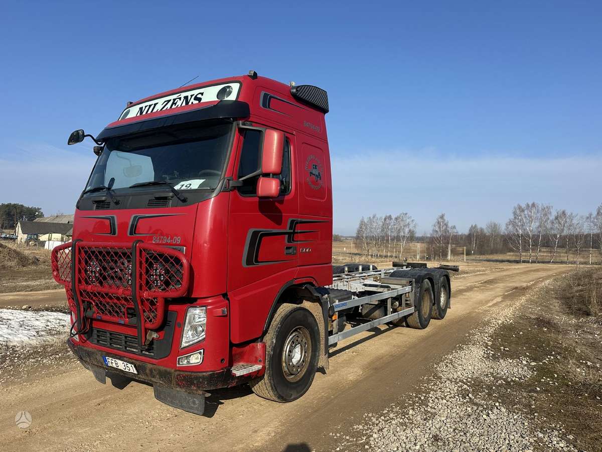 Volvo FH500, važiuoklės