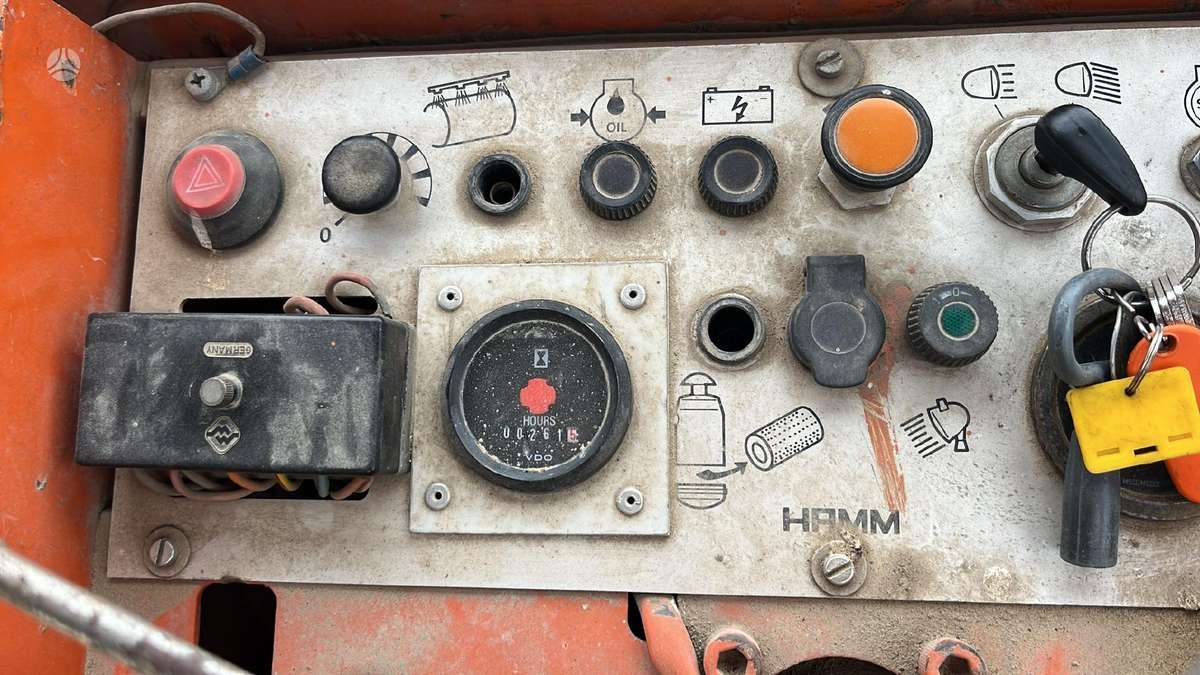 Hamm DV 3K, veltņi / blietes
