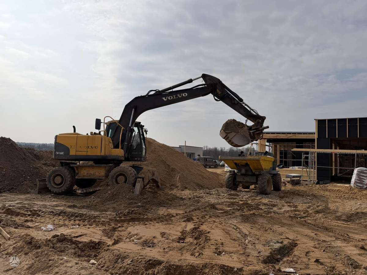 Volvo EW160C, excavator