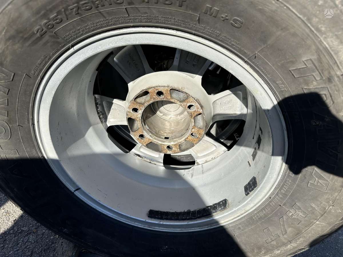 MEGA WHEELS 6x139,7 R16, light alloy, R16
