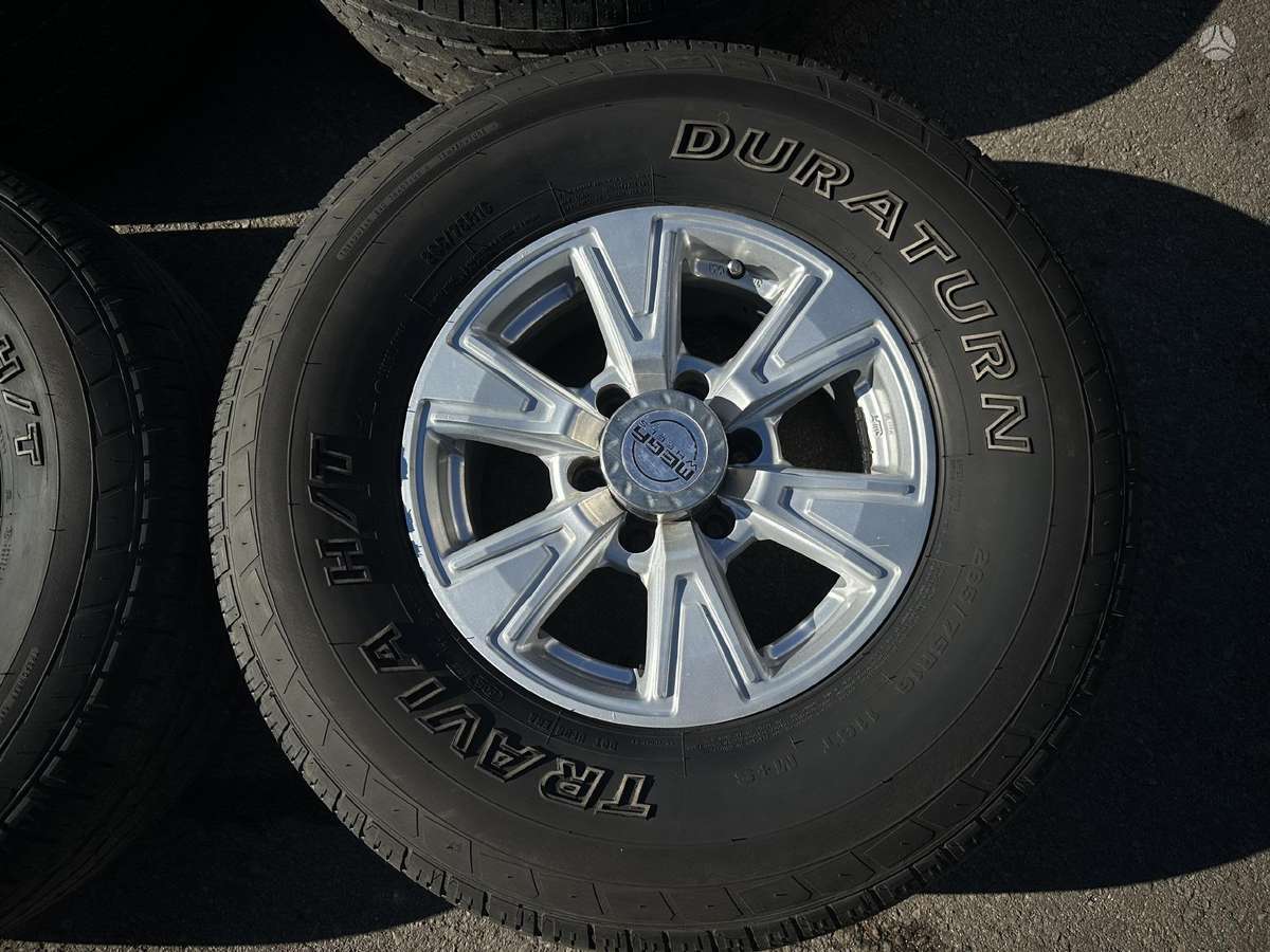 MEGA WHEELS 6x139,7 R16, light alloy, R16