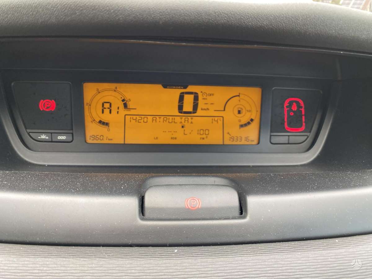 Citroen C4 Picasso, Variklis, детали двигателя