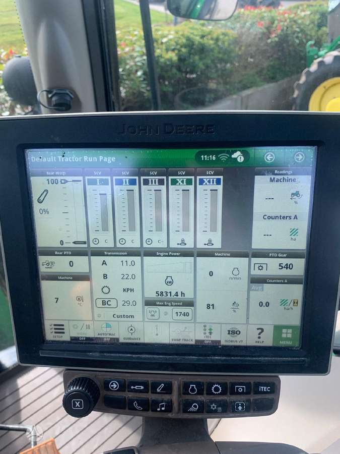 John Deere 6155R, тракторы