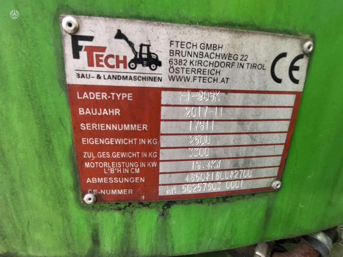 Kubota Ttech, самоходные погрузчики