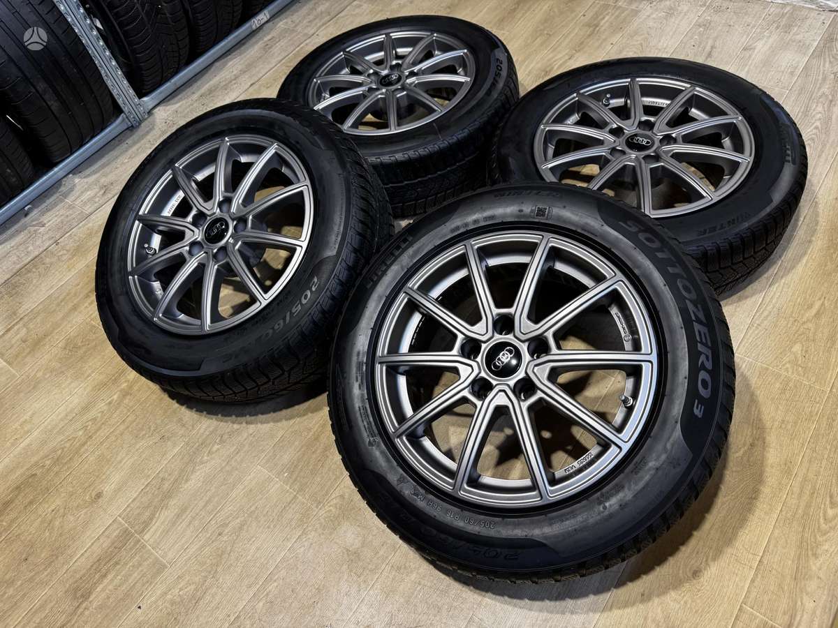 Audi A4 B9 su padangomis, light alloy, R16