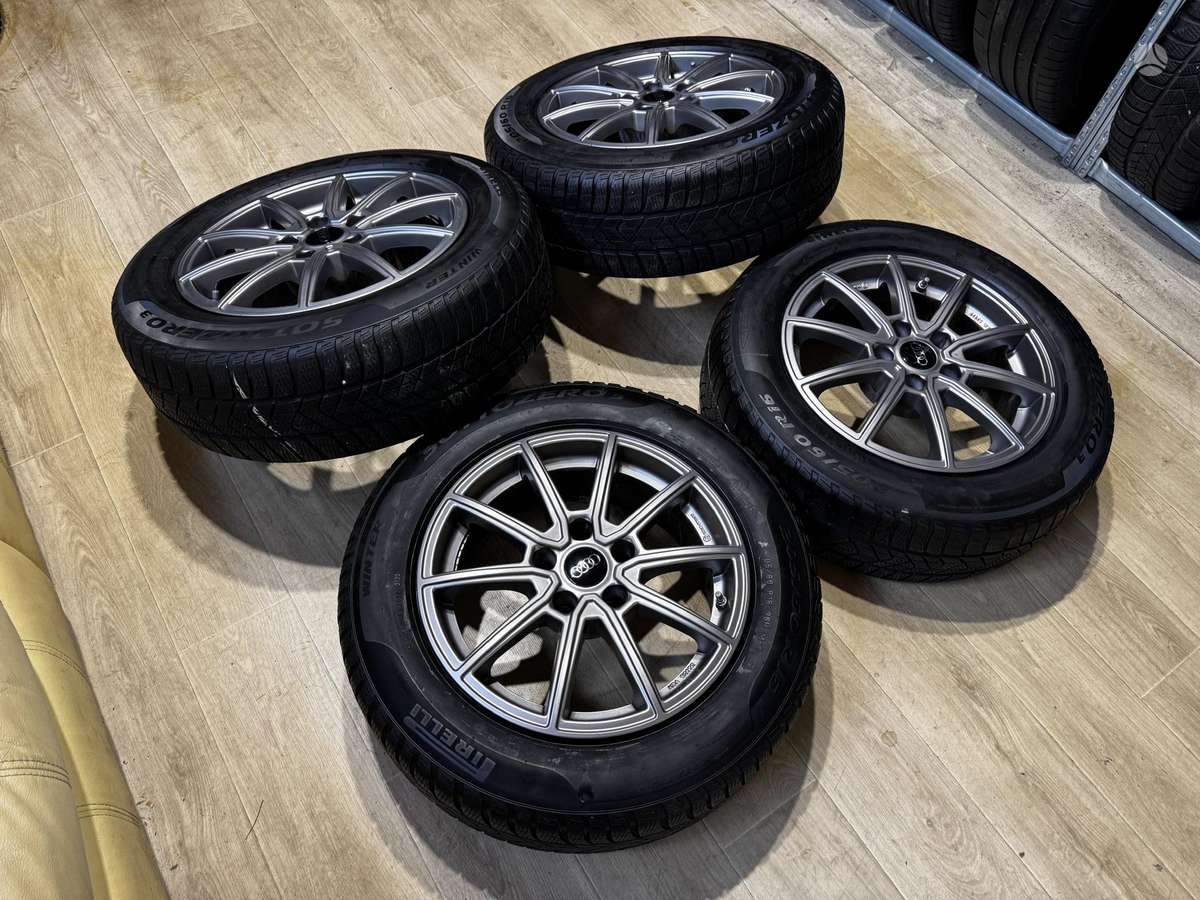 Audi A4 B9 su padangomis, light alloy, R16