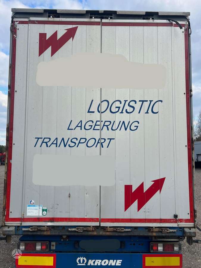 Krone Mega Bort stora, curtainsider with dropside