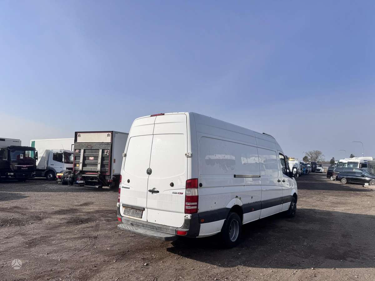 Mercedes-Benz 516 cdi serviso auto, фургоны-боксы