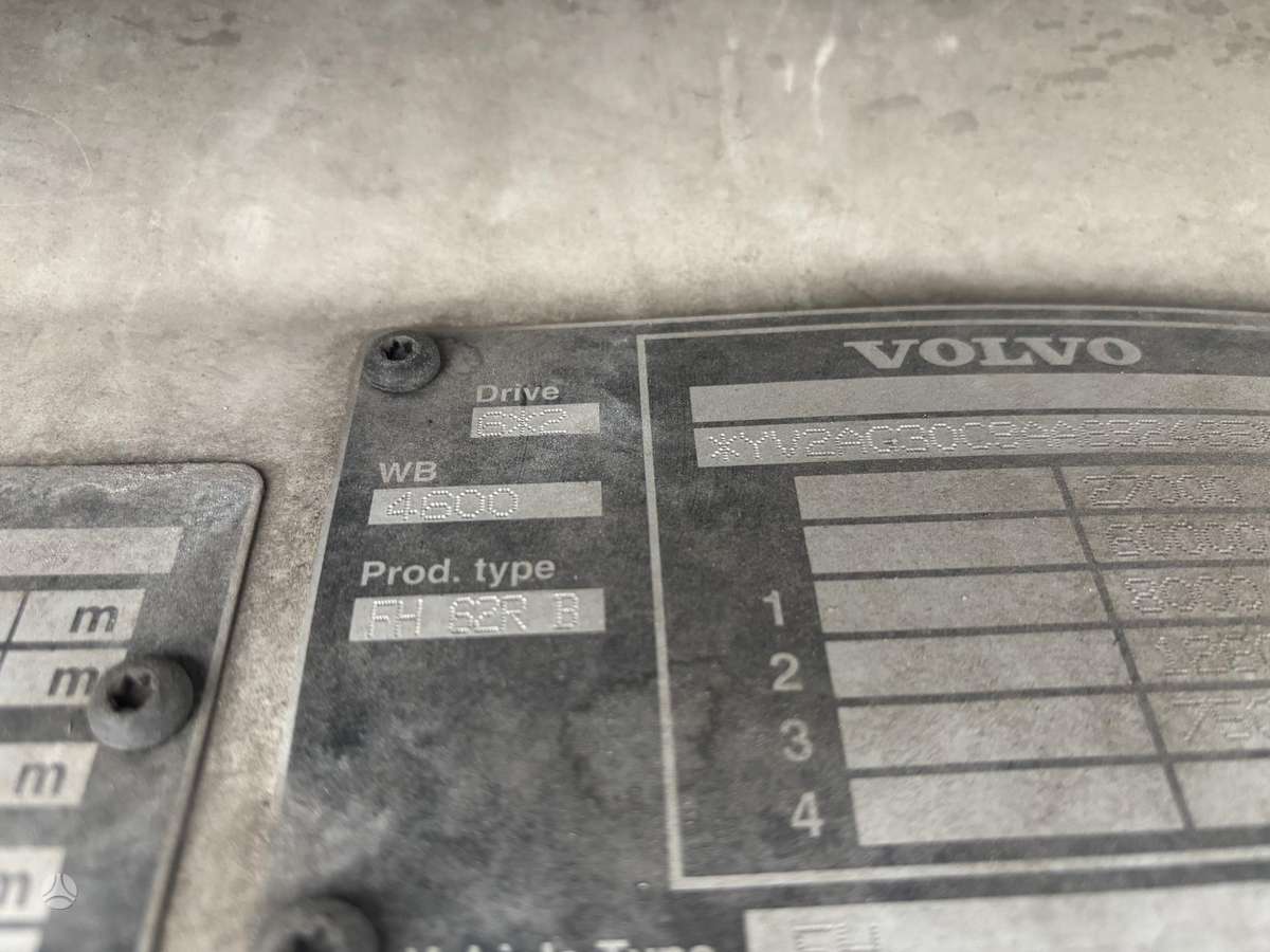 Volvo FH13.500 459440KM!!, шасси