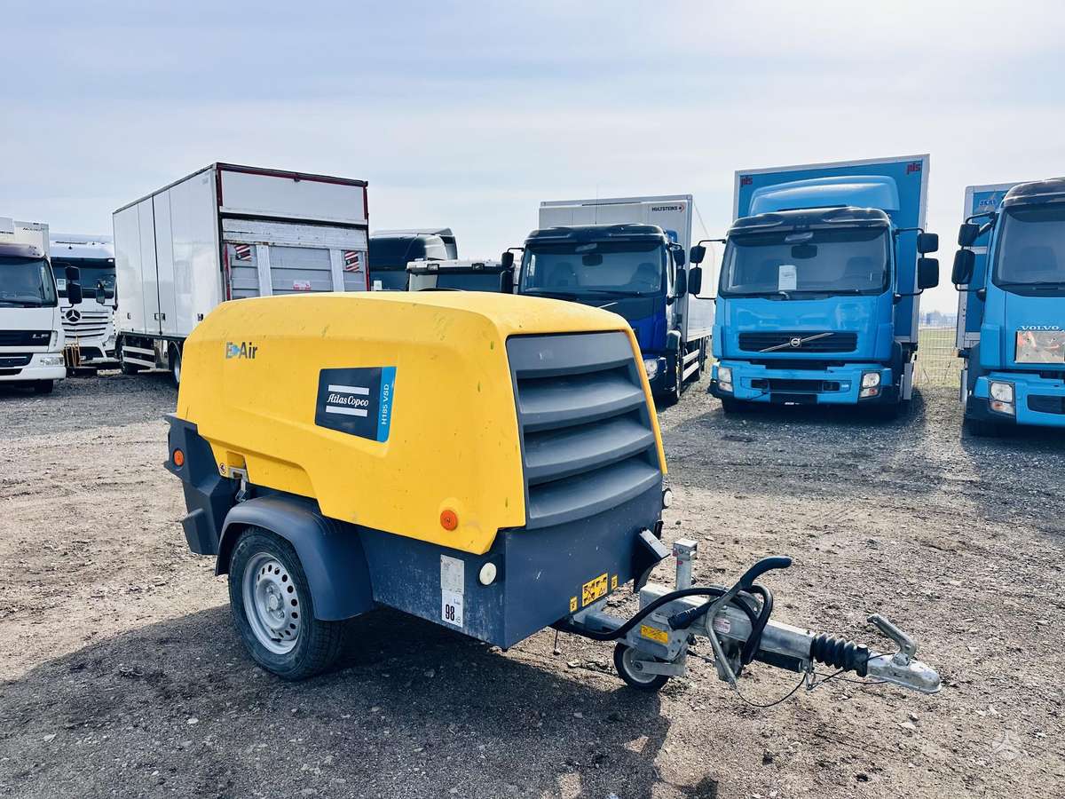 Atlas Copco H185 VSD, compressor