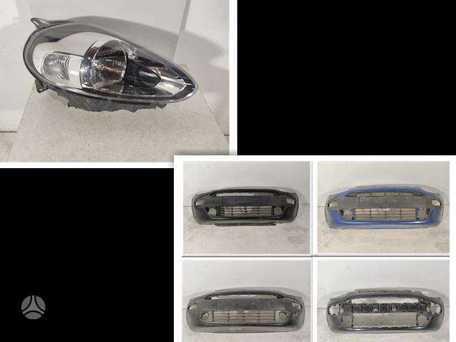 Fiat Punto bumpers, lights