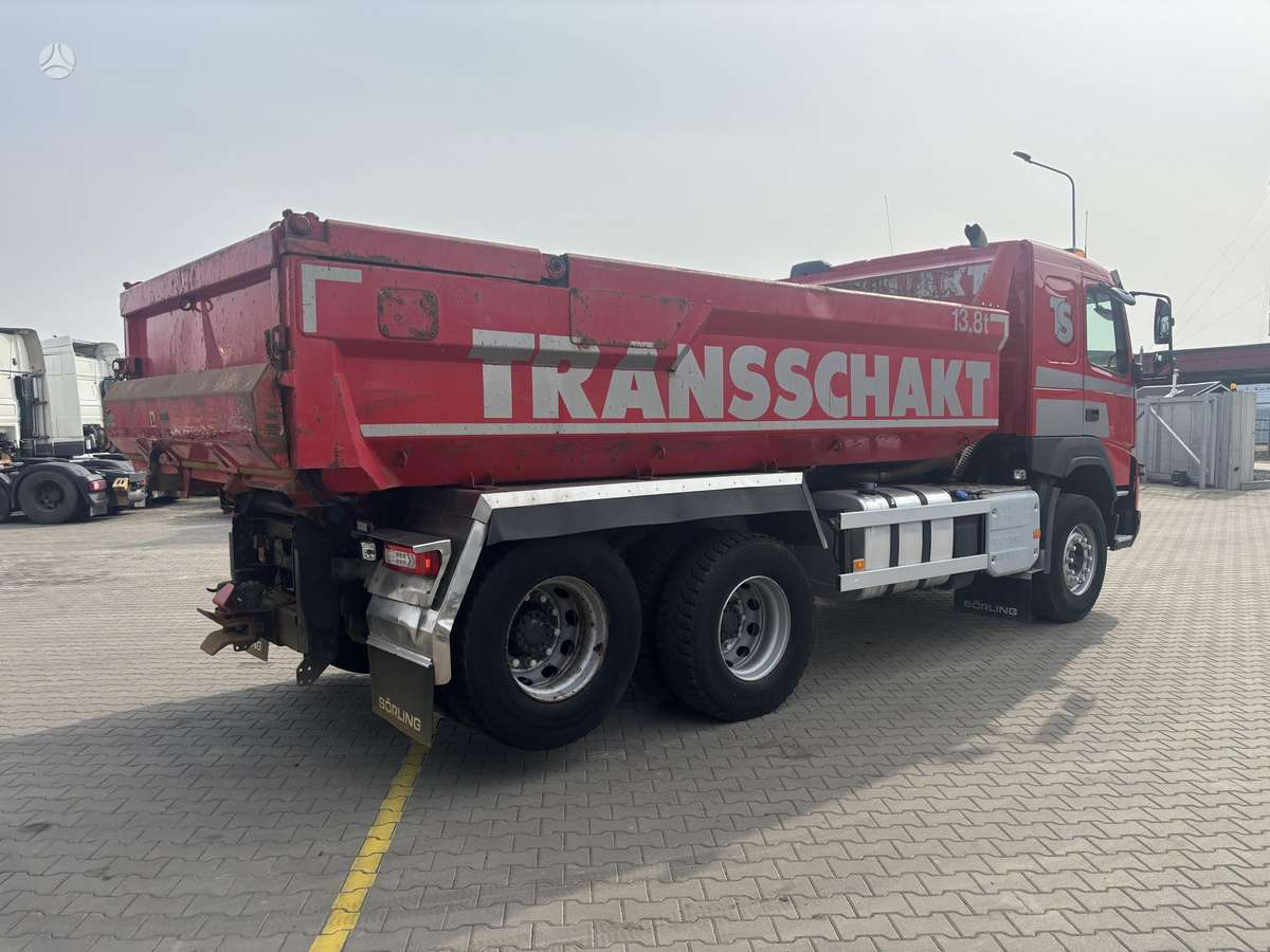 Volvo Fmx 500, dumpers / tippers