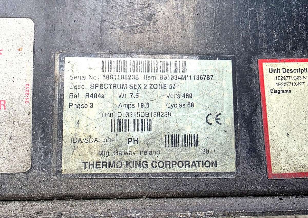 Krone SD27 Thermo King SLX Spectrum, refrigerated