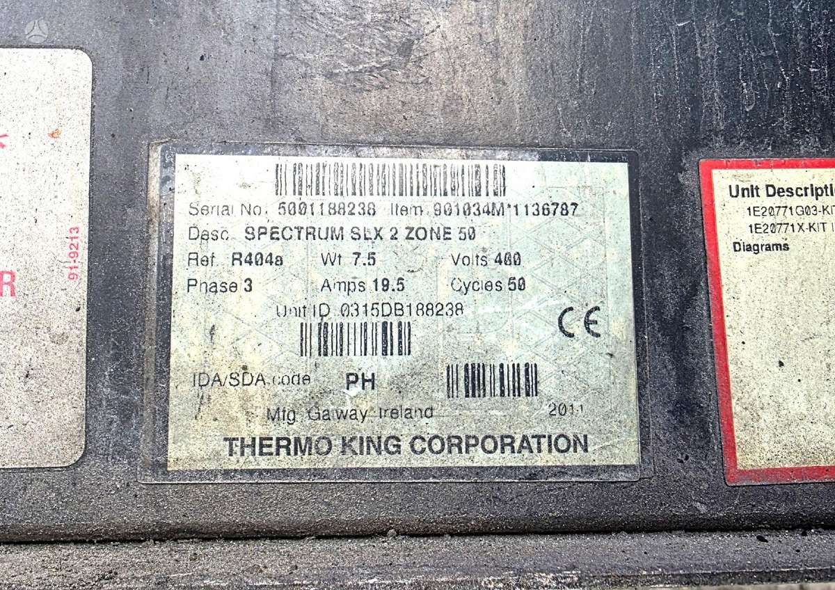 Krone SD27 Thermo King SLX Spectrum, рефрижераторы