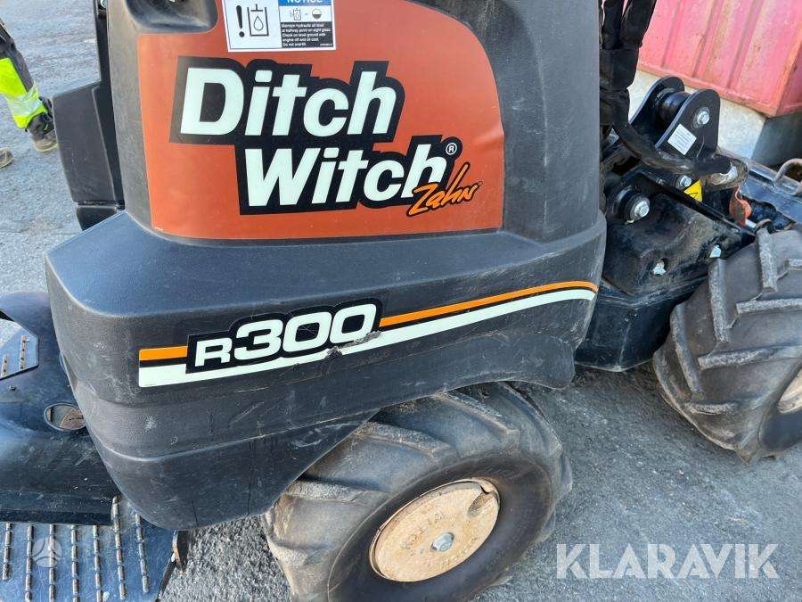Ditch Witch Zahn R300, mini loaders