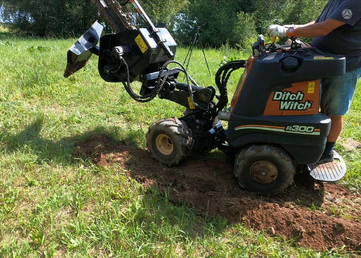 Ditch Witch Zahn R300, mini krautuvai