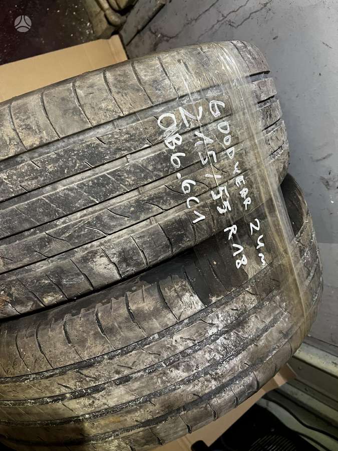 Goodyear, vasarinės 215/55 R18