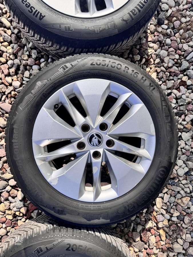 Skoda, легкосплавные , R16