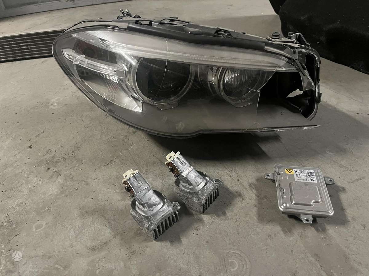 BMW 5 serija variklio aušinimo detalės