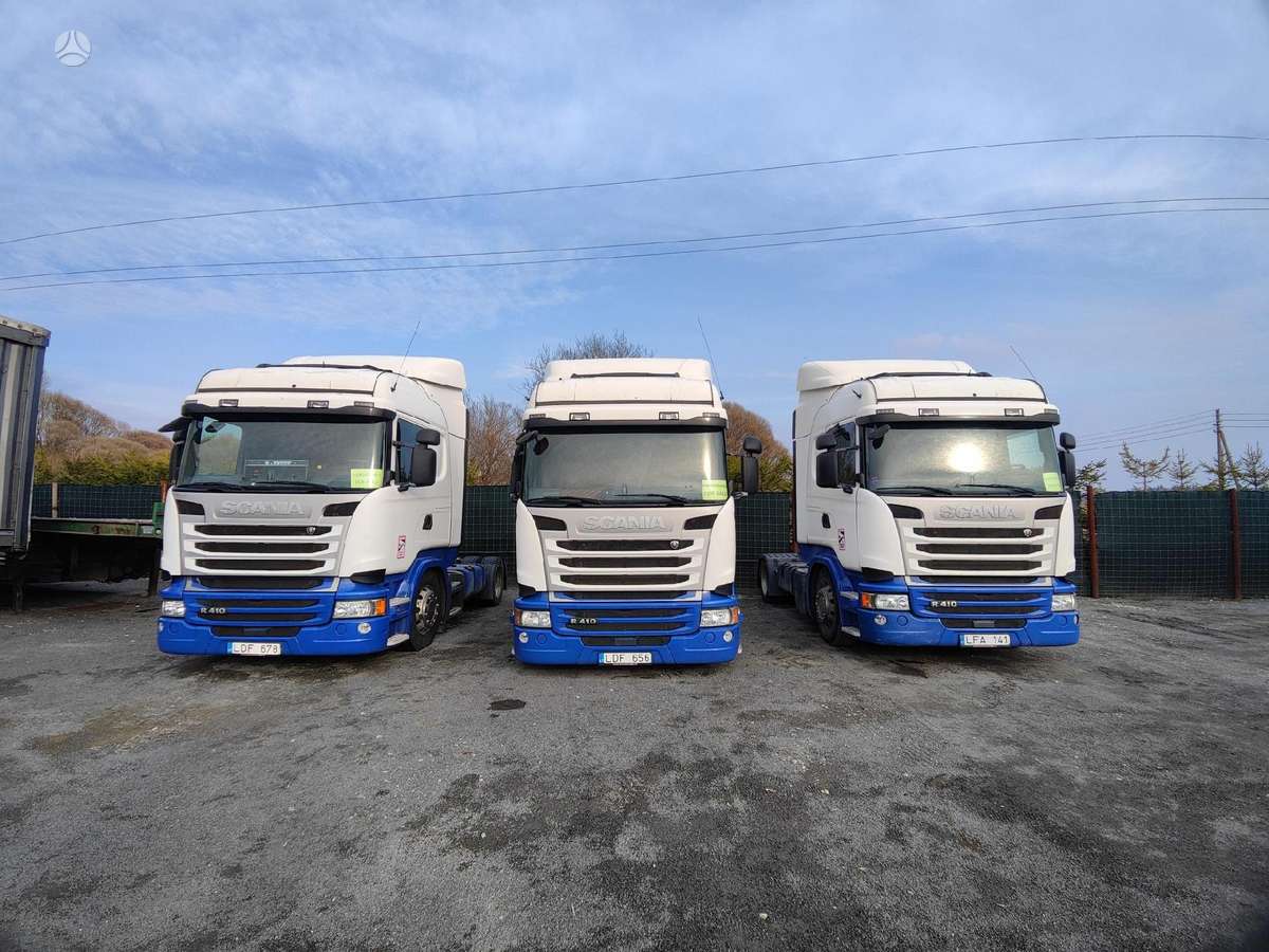 Scania R410, MEGA, 2 miegamosios vietos