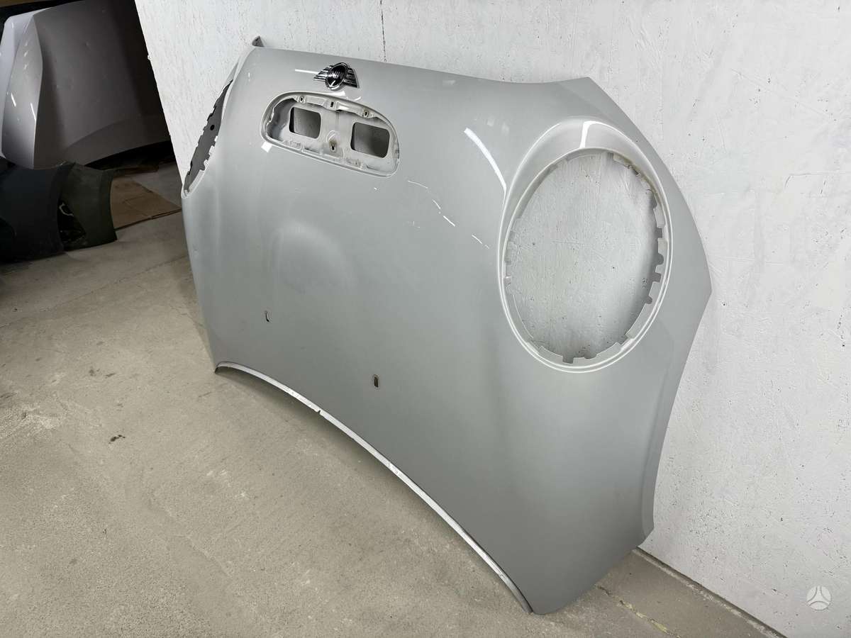 Mini Cooper S hood (front, rear)