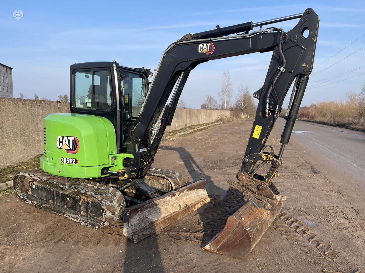 Caterpillar 305E2, мини-экскаваторы