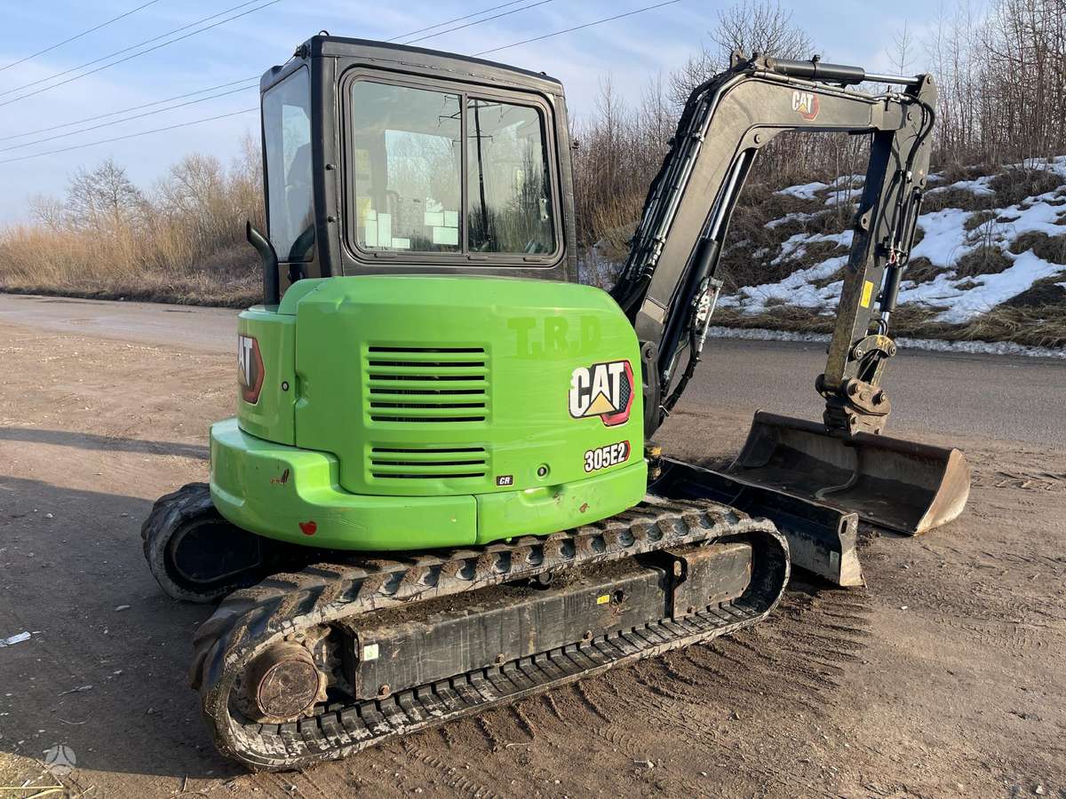 Caterpillar 305E2, mini ekskavatori