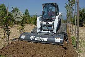 Bobcat Žemės freza, оборудование благоустройства