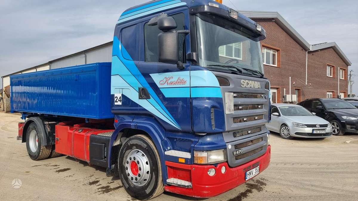 Scania R470, самосвалы