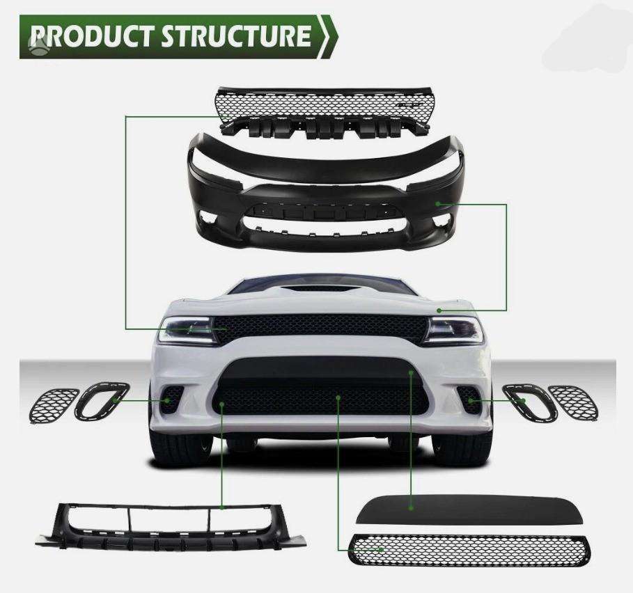 Dodge Charger бамперы (буфера)