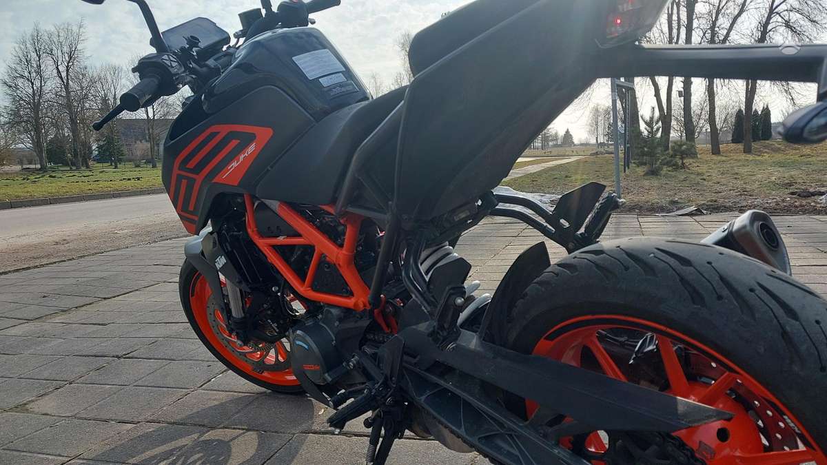 KTM Duke 125cc, street / classic