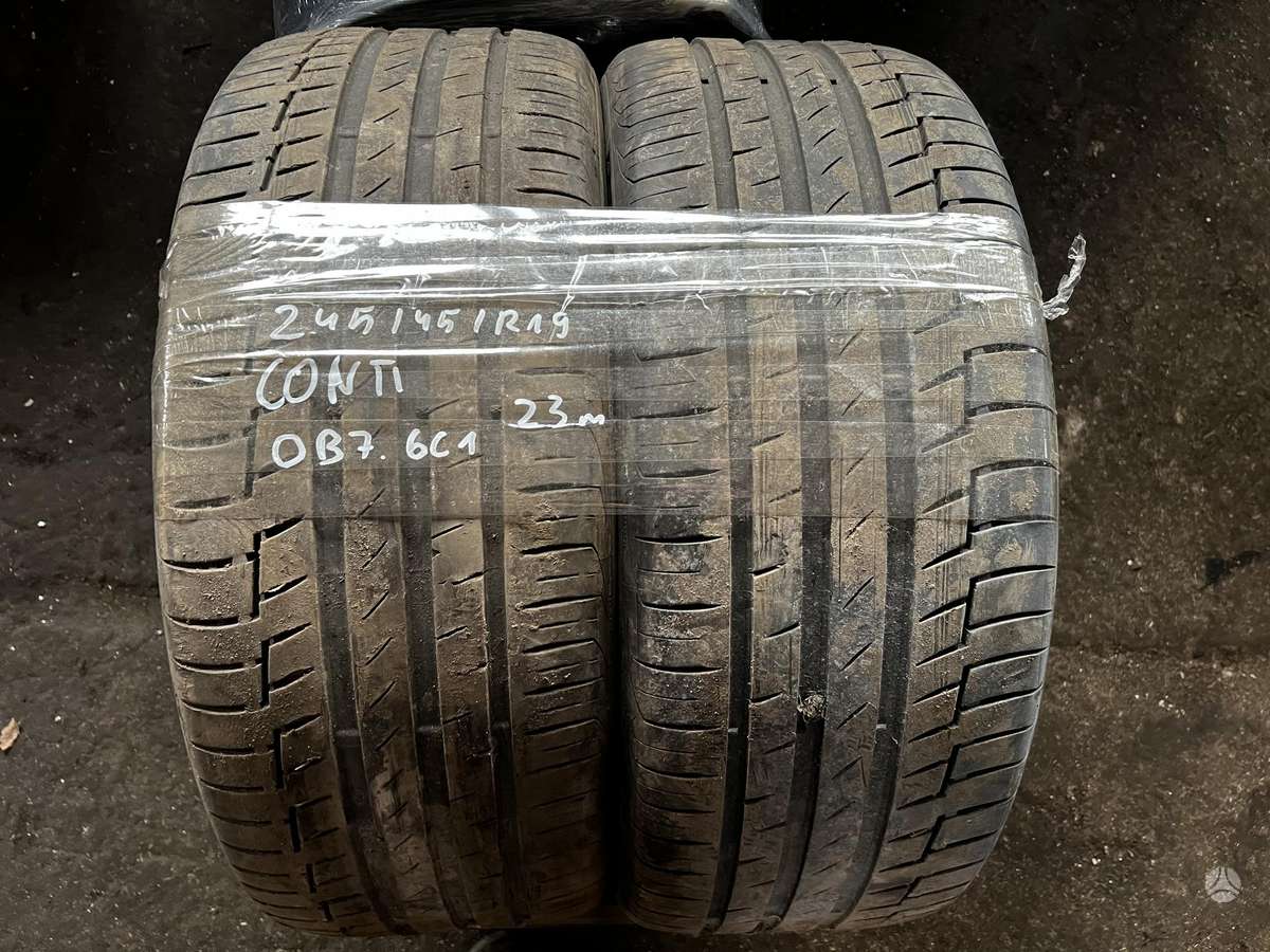 Continental, summer 245/45 R19
