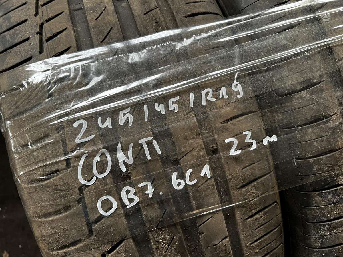 Continental, summer 245/45 R19