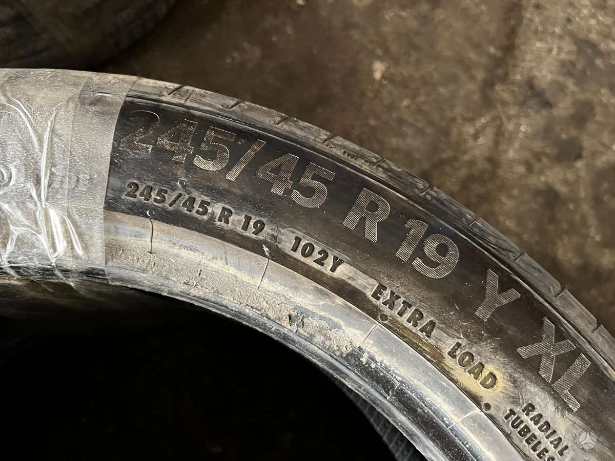 Continental, summer 245/45 R19