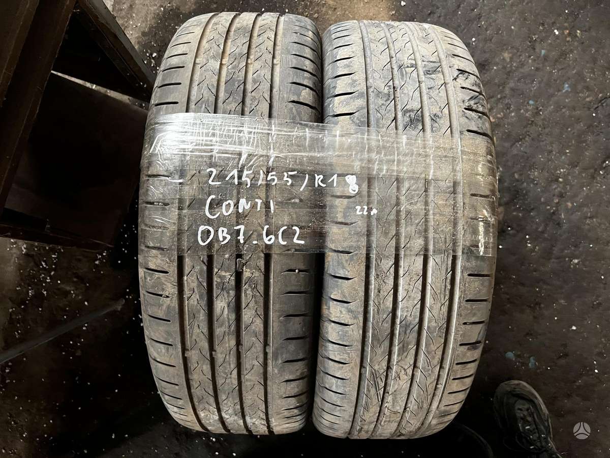 Continental, summer 215/55 R18